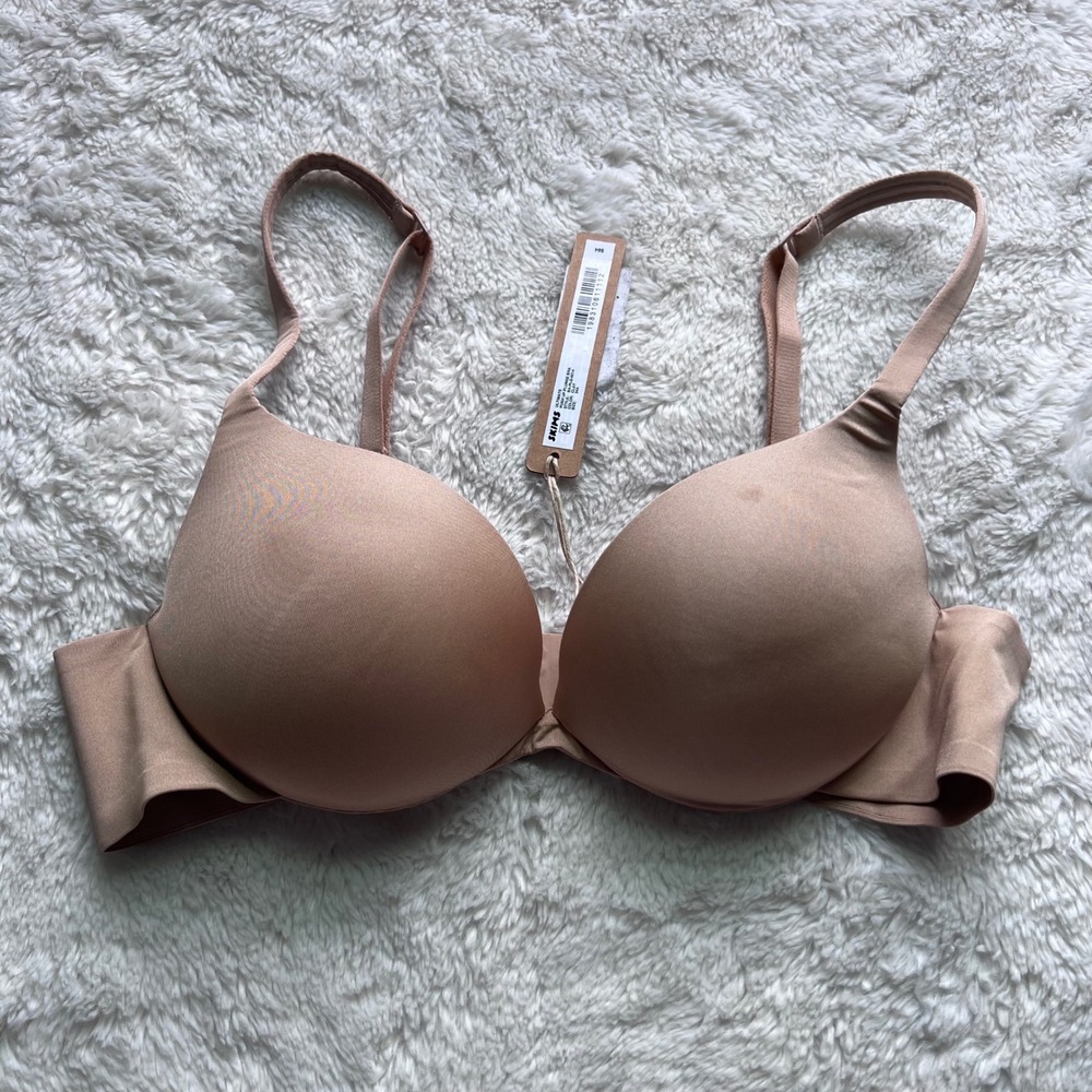 SKIMS Women's Ultimate Push Up Plunge Bra Clay BA-PLG-9214 Size 34A NWT - Picture 3 of 13